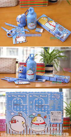 文具批發(fā)小靈精兒童創(chuàng)意文具組合禮盒套裝 學(xué)習(xí)、禮品與商業(yè)的優(yōu)選